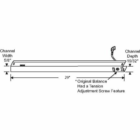 STRYBUC 29in Channel Balance 61-282